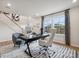 Modern home office space with sleek desk, comfortable seating, and contemporary decor at 3128 Stelfox St, Charlotte, NC 28262