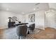 Contemporary home office with modern furniture, stylish decor, and ample lighting at 3128 Stelfox St, Charlotte, NC 28262