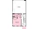 Floorplan features bedroom, bathroom, garage and foyer at 3132 Stelfox St, Charlotte, NC 28262