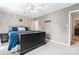 This bedroom features light grey walls and wood flooring at 335 Bob White Run, Salisbury, NC 28147