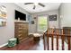 Bedroom featuring a crib, dresser, and window with natural light at 4002 Solomons Ct, Monroe, NC 28110
