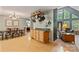 Open concept dining room connected to the kitchen and living room at 4038 Forest Brook Dr, Edgemoor, SC 29712