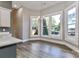 Breakfast nook featuring bright windows and views of the outdoors at 531 Walnut St, Statesville, NC 28677