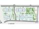 An overhead map illustrating the community layout and amenities at 739 Hoke Ln, Davidson, NC 28036