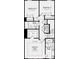 Floorplan showing Owner's Suite, Bath 2, Bedrooms 2 and 3 at 743 Hoke Ln, Davidson, NC 28036