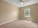 Bedroom with carpet and single window at 9430 Peckham Rye Rd, Mint Hill, NC 28227
