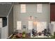 Backyard with patio, lawn, Adirondack chairs, and landscaping, a perfect outdoor living space at 9527 Teamwork Nw St, Concord, NC 28027
