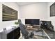 Office area with modern desk and ergonomic chair at 9596 Pacing Nw Ln, Concord, NC 28027