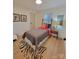 Cozy bedroom featuring a comfortable bed, stylish rug, and convenient bedside table at 106 Greentree Dr, Mount Holly, NC 28120