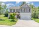 Charming two-story home with a well-manicured lawn and attached two-car garage at 1071 Bassett Way, Fort Mill, SC 29707