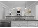 Open kitchen view overlooking the living area, showing an ideal layout for entertaining at 10822 Brandie Meadow Ln, Huntersville, NC 28078