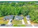 Aerial view of a well-maintained residential neighborhood with lush greenery and spacious lots at 137 Ole Eastpointe Dr, York, SC 29745