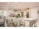 Spacious kitchen features a large island with seating and ample counter space for entertaining at 140 Lightship Dr, Mooresville, NC 28117