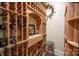 Custom wood wine storage cellar and sitting area at 140 Lightship Dr, Mooresville, NC 28117