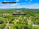 Aerial view showcasing the neighborhood and the proximity to Crowders Mountain State Park at 1811 Belmar Dr, Gastonia, NC 28052