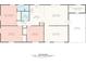 Detailed floor plan showcasing the layout, dimensions, and room arrangements of this lovely home at 1811 Belmar Dr, Gastonia, NC 28052