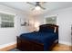 Bright bedroom with natural light, a ceiling fan, artwork, neutral walls, and a calming atmosphere at 192 Bailey Ave, Rock Hill, SC 29732