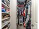 Stay organized with this spacious walk-in closet, complete with custom shelving and ample storage at 2125 Belle Vernon Ave, Charlotte, NC 28210