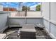 Well-appointed rooftop deck with outdoor table setting, ideal for enjoying a drink with a view at 226 Magnolia Ave, Charlotte, NC 28203