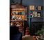 Cozy living room featuring a built-in bar, fireplace, and sophisticated decor at 290 Union S St, Concord, NC 28025
