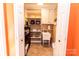 Organized pantry with shelving, storage, and utility sink at 3310 46Th Ne Ave, Hickory, NC 28601