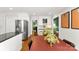 Kitchen features stainless appliances, granite counters, white cabinets, and a connected dining area at 3424 Clydesdale Dr, Gastonia, NC 28056
