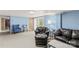 Finished basement area with sitting area and walk out access at 366 Faith Rd, Mooresville, NC 28115