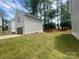 A detached garage with ample yard space at 4017 Grommet Ct, Matthews, NC 28105