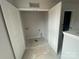 The laundry room has a utility connection, neutral walls and white trim and door at 4017 Grommet Ct, Matthews, NC 28105