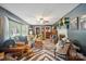 Well-decorated living room offering a fireplace and comfortable seating for relaxation at 404 N Laurel St, Lincolnton, NC 28092