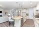 Spacious kitchen with stainless steel appliances, granite countertops, and a center island with seating at 5065 Watersail Way, Clover, SC 29710