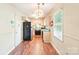 Functional kitchen with ample cabinet space, and essential appliances at 11701 Brockley Ct, Charlotte, NC 28215