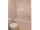 Clean and functional bathroom with a bathtub and toilet at 118 Barnhardt Loop, Mooresville, NC 28117