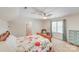 Bright bedroom with carpeting, ceiling fan, and ample natural light at 2635 Cotton Planter Ln, Charlotte, NC 28270