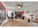 A spacious and functional home office with unique design features at 282 Fischer Rd, Fort Mill, SC 29175