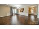 Elegant dining room with hardwood floors, decorative molding, and natural light at 3043 Santee Ct, Fort Mill, SC 29707