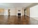 Inviting living room with fireplace and hardwood flooring at 3043 Santee Ct, Fort Mill, SC 29707