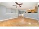 Bright living room with hardwood floors and open concept at 4700 Hickory Grove Rd, Mount Holly, NC 28120