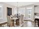 Dining room features a chalkboard, bright windows, and a dining set at 5075 Valita Rd, York, SC 29745