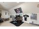 Bedroom with desk, chair, and sports decor at 6909 Dunton St, Huntersville, NC 28078