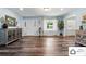 Spacious living room featuring new flooring, neutral decor, and great natural light at 707 Hester Dr, Dallas, NC 28034