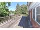 The back deck is spacious and offers beautiful views at 805 Waverly Pl # 16, Statesville, NC 28677