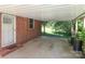 Spacious carport provides sheltered parking and easy access to the home's entrance at 805 Waverly Pl # 16, Statesville, NC 28677