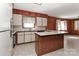 Bright kitchen with an island and connection to a living space at 805 Waverly Pl # 16, Statesville, NC 28677
