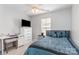 Bedroom featuring natural light, a ceiling fan and neutral colors at 815 Clearbrook Rd, Matthews, NC 28105