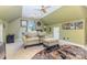 A bonus room with an accent rug, and olive green walls at 815 Clearbrook Rd, Matthews, NC 28105