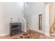 Inviting entryway featuring hardwood floors, a staircase, and decorative accents for a warm welcome at 815 Clearbrook Rd, Matthews, NC 28105