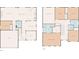 Detailed floor plan showcasing the layout of this home, including living spaces and bedroom locations at 1026 Slew O Gold Ln, Indian Trail, NC 28079