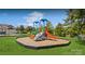 Playground featuring slides, climbing structures, and a safe play area at 1026 Slew O Gold Ln, Indian Trail, NC 28079