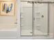 Bathroom with a tub, shower, and tiled floor at 135 Meadow View Dr, Statesville, NC 28677